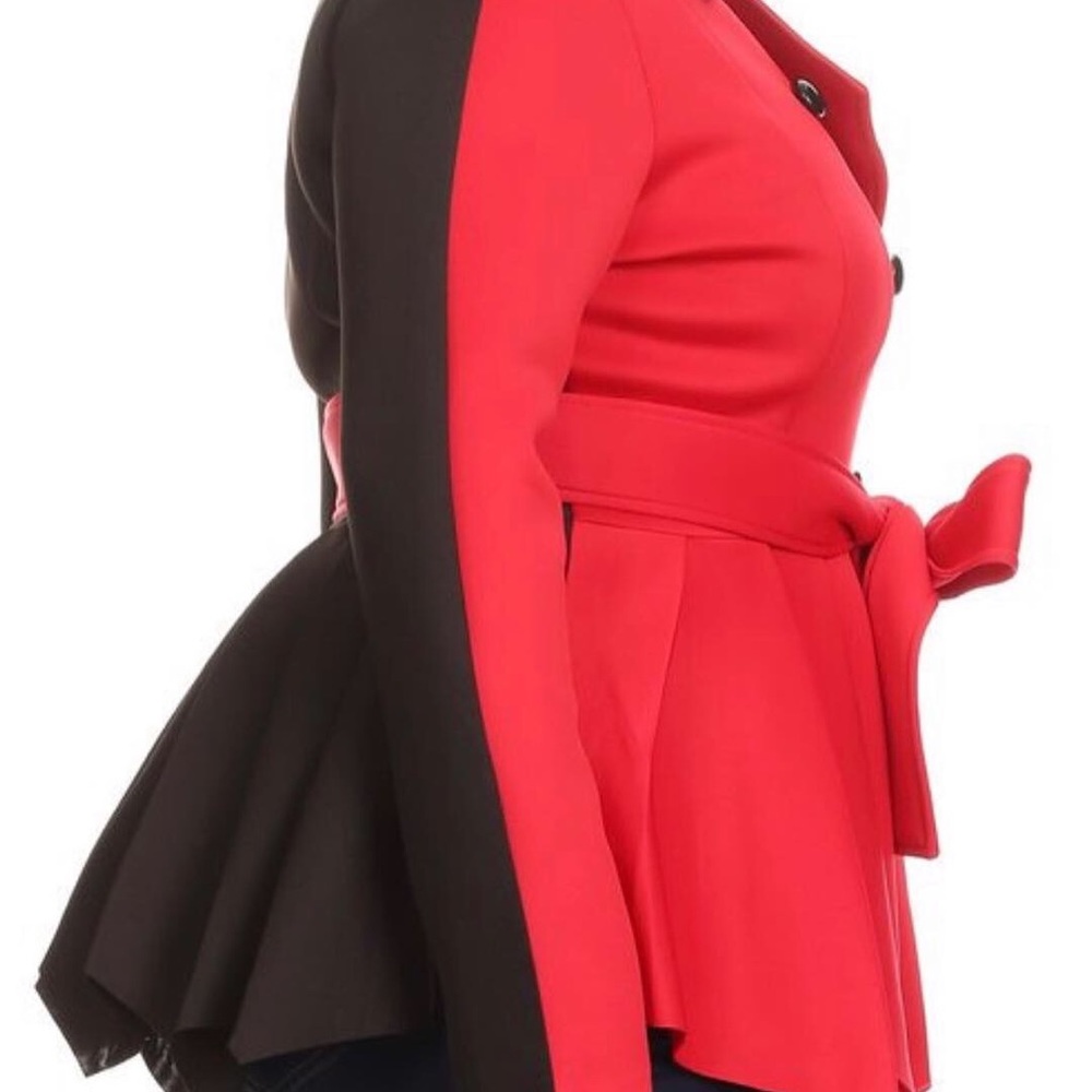 Two Tone Peacoat